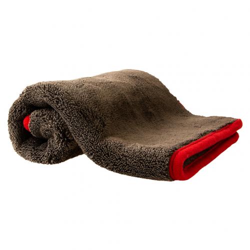 Paño de limpieza de microfibra absorción de agua gruesa Durable 1200GSM: Red Edge