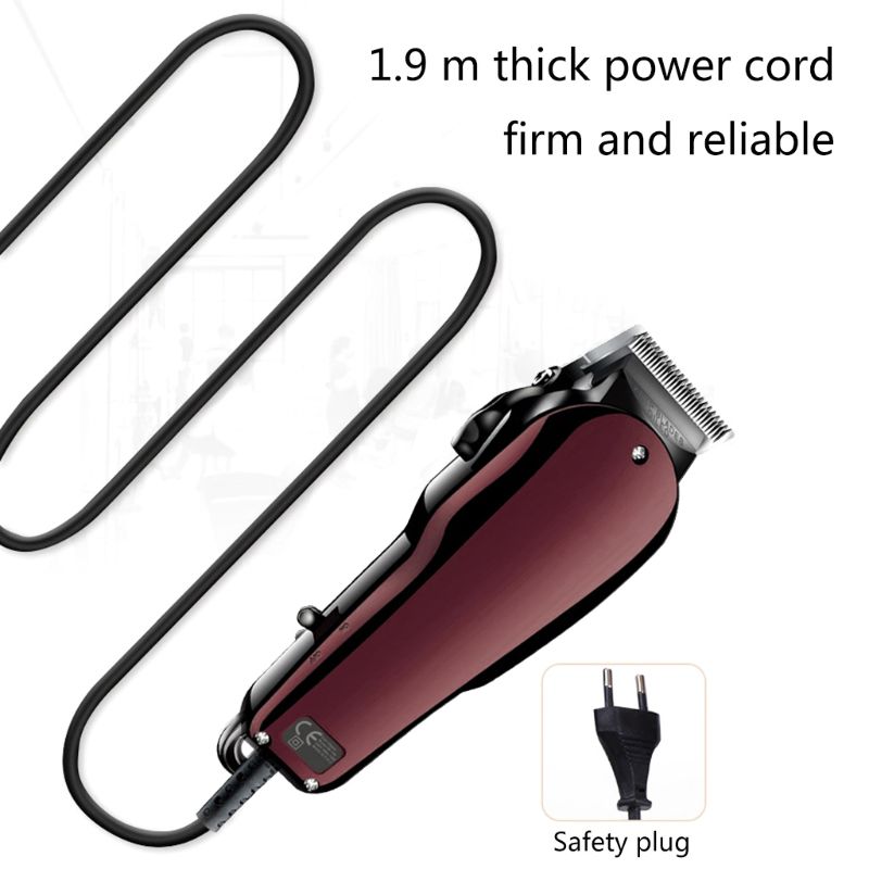 Men Electric Trimmer Vintage Hair Style Haircut Machine Barber Clippers