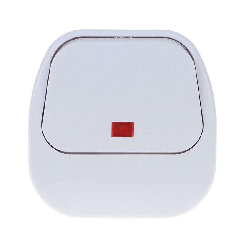 UK Plug 10A 3 Pin AC Electrical Power Wiring Male Plugs Socket With Led Switch Detachable Extension Cord Plug Adapter With Fused