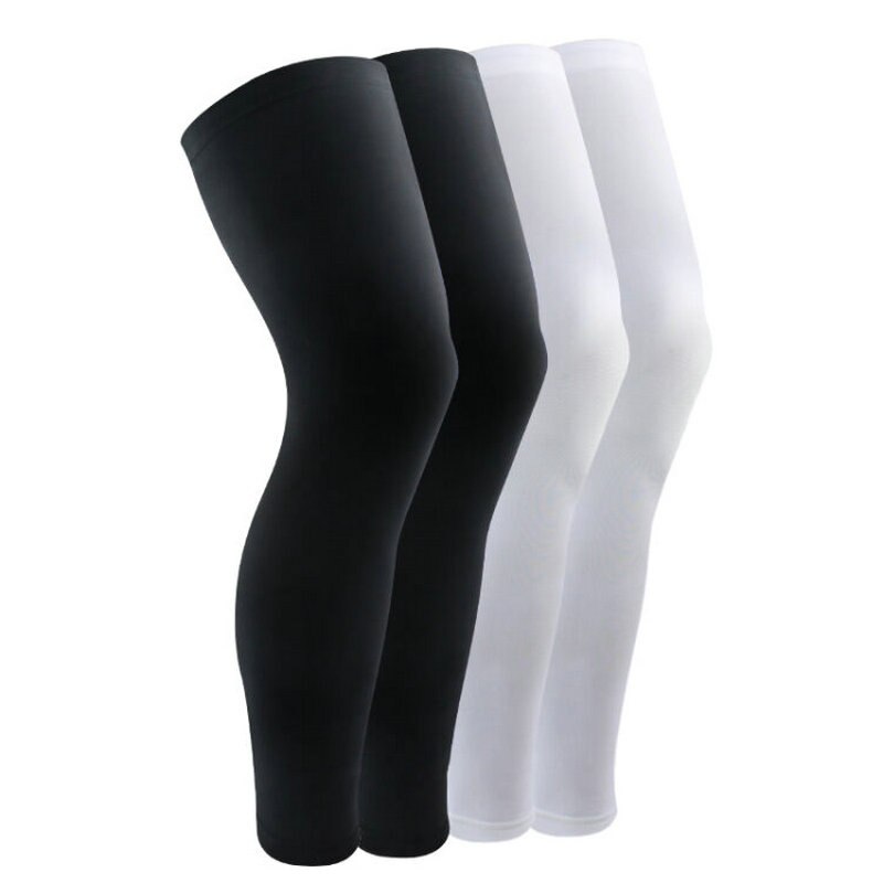 AtejiFey 1 para Nein-Unterhose Kompression Atmungsaktivem Lycra Stulpen Gamaschen Sport Basketball Laufen Kalb & Knie Ärmel Schutz