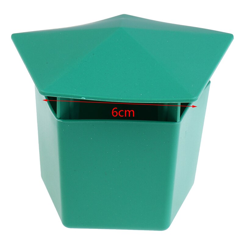 1x Plastic Slug and Snail Cage House Trap Catcher Slugs Snails Garden Trapper Leech Garden Tool Reptile Farm Protector Box Cage: B