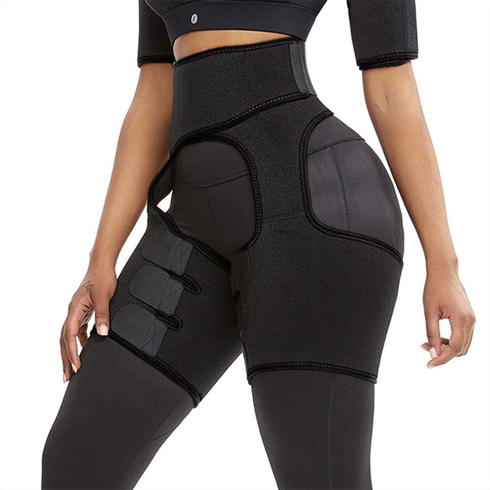 Newly 2-in-1 Butt Lifter Thigh Trimmer Training Ultra Light Support Shapewear High Waist DOD886