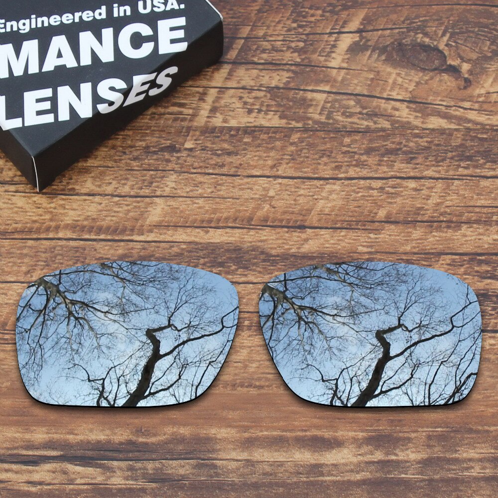 Toughasnails polariserede erstatningslinser til oakley holbrook solbriller metallic sølv (kun objektiv)