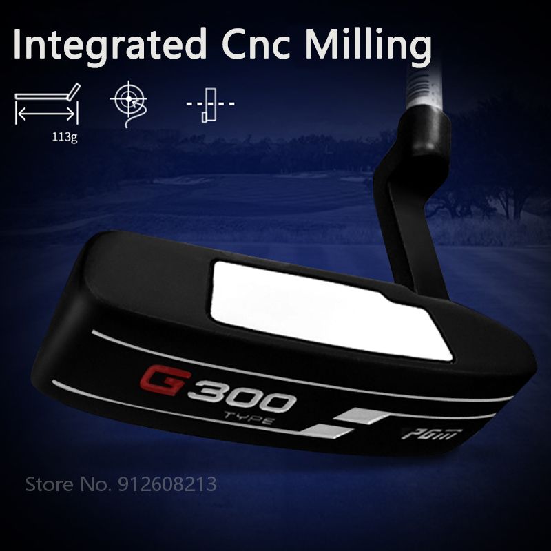 PGM Golf Clubs for Men Golf Iron Putter with Aim Line Stainless Steel Shaft Mens Integrated Cnc Milling Golfing Accessories