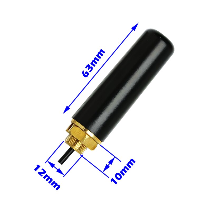 4G LTE Outdoor Waterproof Antenna 2G 3G GSM External SMA Male Inner Needle Aerial For Security System Gate-Way M2M RTU Lorawan