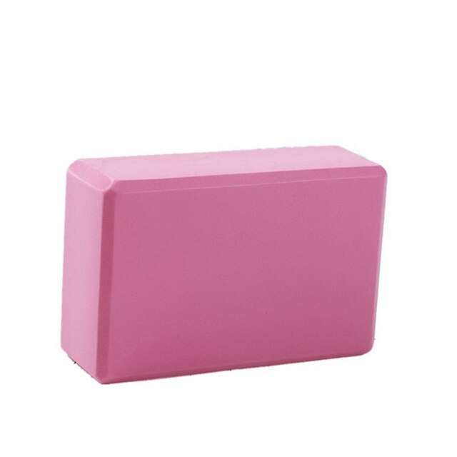 High Density Foam Durable Custom Printed EVA Eco Friendly Recycled Non Toxic Yoga Brick Block: Pink
