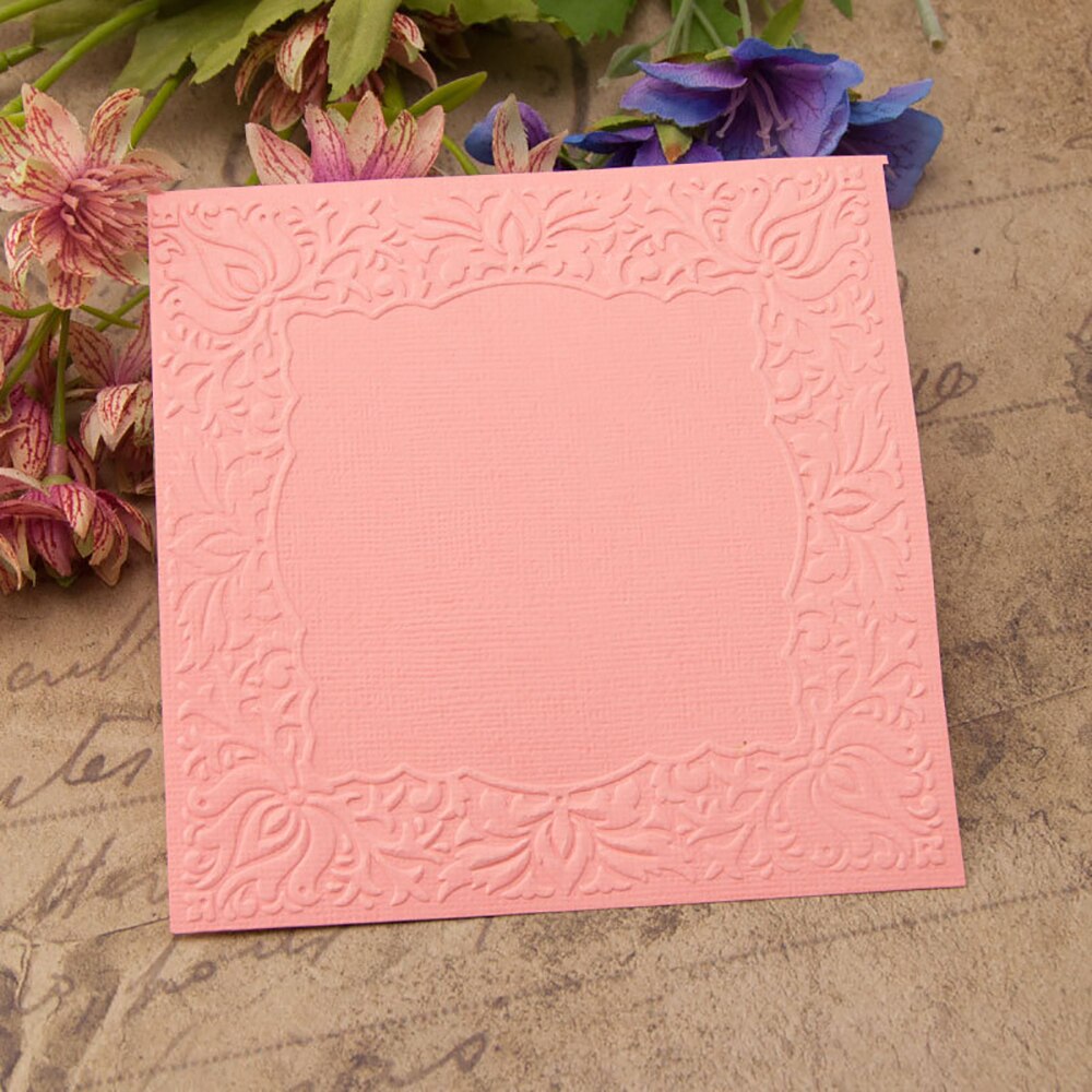 Plastic Template Craft Card Making Paper Cards 1Pcs Photo Album Wedding Decoration Scrapbooking Embossing Folder