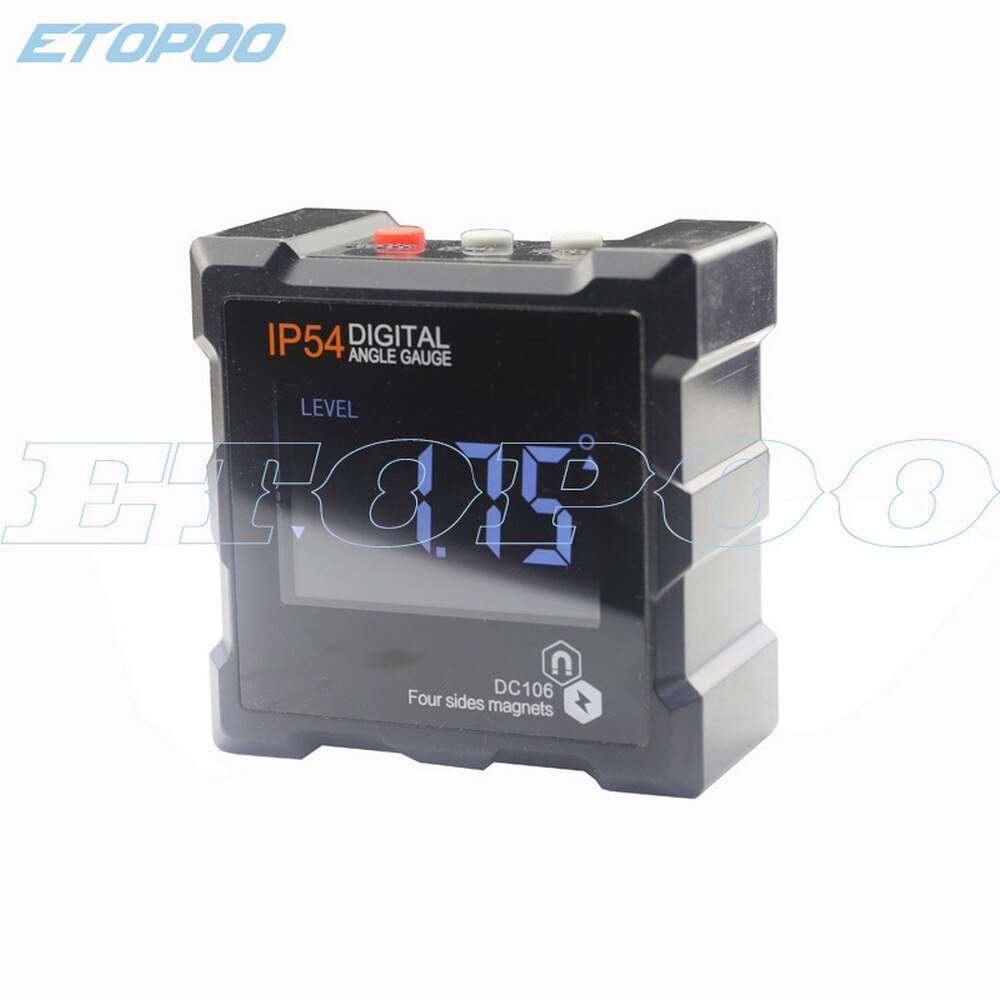 Electronic Protractor Digital Inclinometer Digital Protractor Angle Gauge Angle Finder Level with Backlight Inclinometer