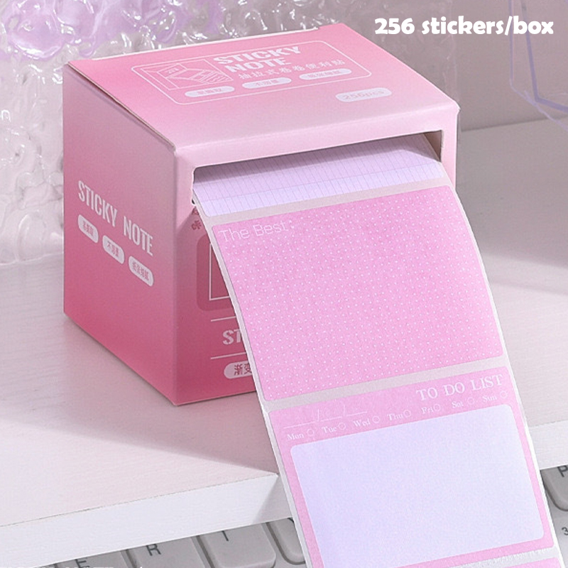 Etykiety samoprzylepne wielokrotnie wklejane bez kleju Wygodne naklejki Proste, urocze artykuły papiernicze Przezroczysta książka z naklejkami: Niebieski