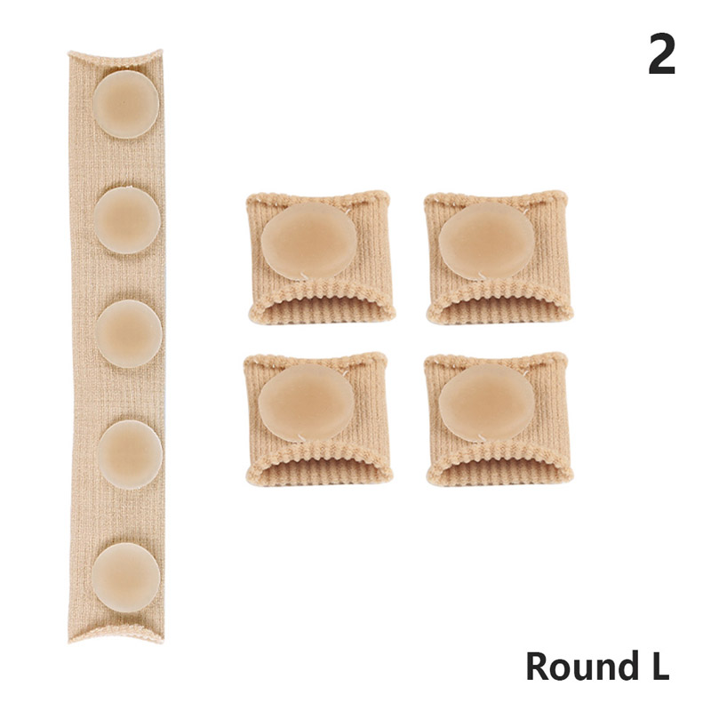 Stof Vinger Teen Protector Separator Buizen Voet Hand Pijnbestrijding Soft Massager Bandage Voetverzorging Gereedschap Eelt Bescherming Gereedschap: Licht Groen