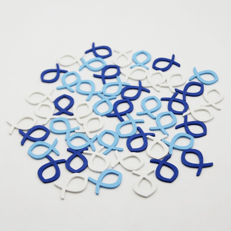 50Pcs Ocean Series Wooden Buttons Mixed Fish Boat Anchor Buttons Scrapbooking DIY Crafts Sewing Handmade Fabric Accessories