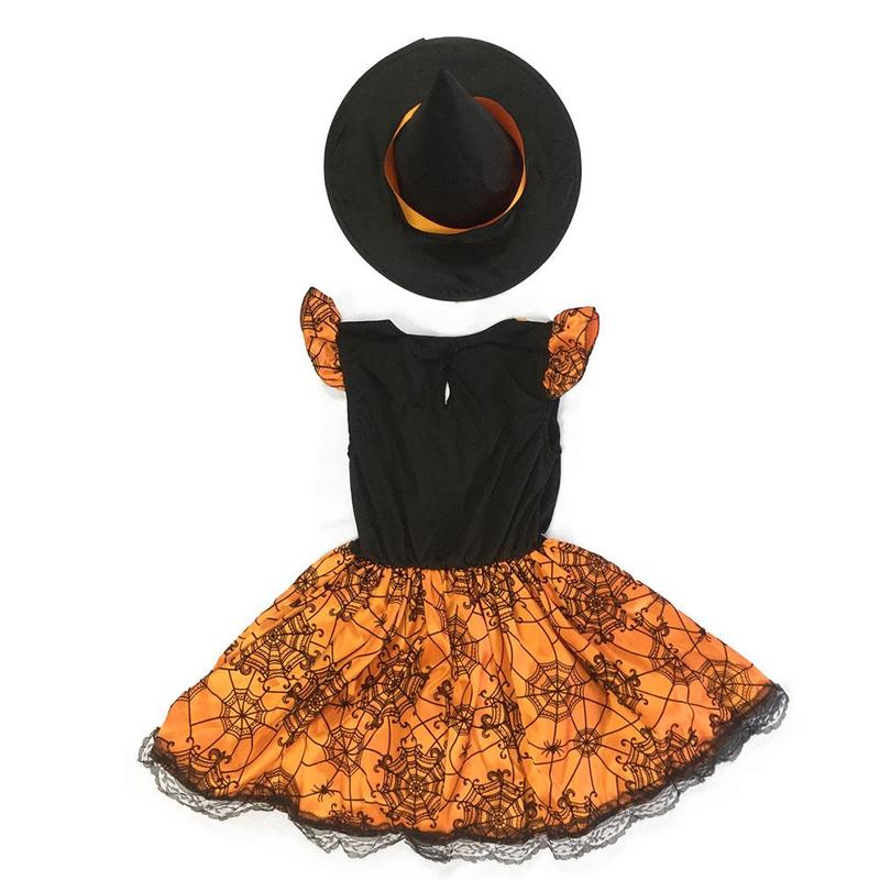 Carnival Halloween Costume Girls Cute Spider Suit Cosplay Spider Costume D3P6