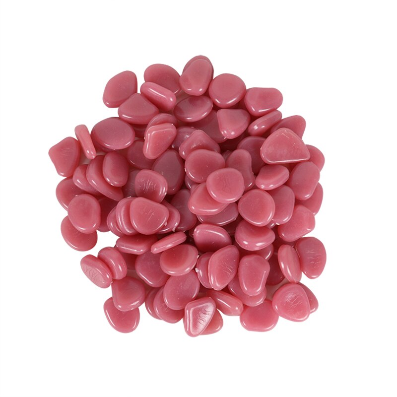 25/50pcs Glow in the Dark Garden Pebbles Glow Stones Rocks for Walkways Garden Path Patio Lawn Garden Yard Decor Luminous Stones: 25pcs / style F