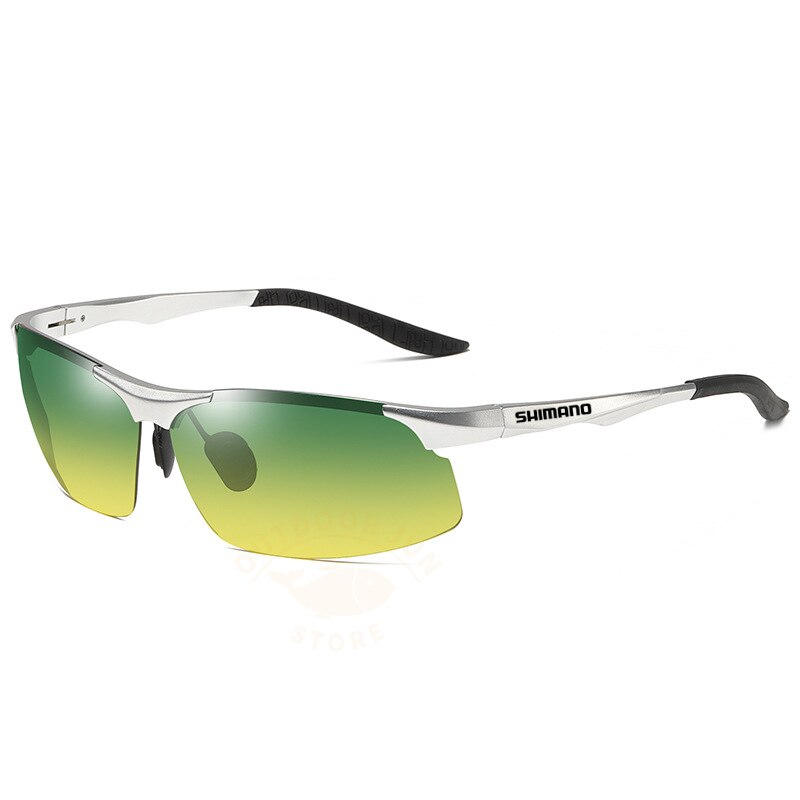 Shimano-gafas de sol polarizadas para hombre, lentes de sol polarizadas con visión nocturna, para día y noche, novedad de 2022: C11Day and night use