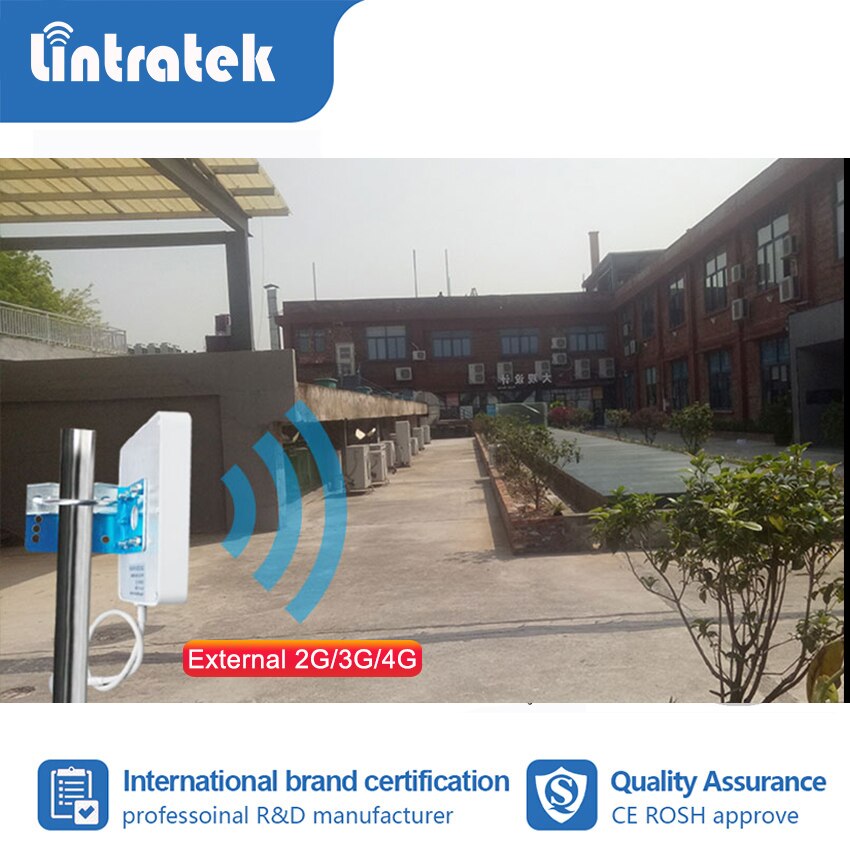 Lintratek 700-2700mhz 2G 3G 4G Panel Antenna 9dbi Indoor 8dbi Outdoor GSM LTE UMTS For Signal Booster Celular Amplifier Repeater