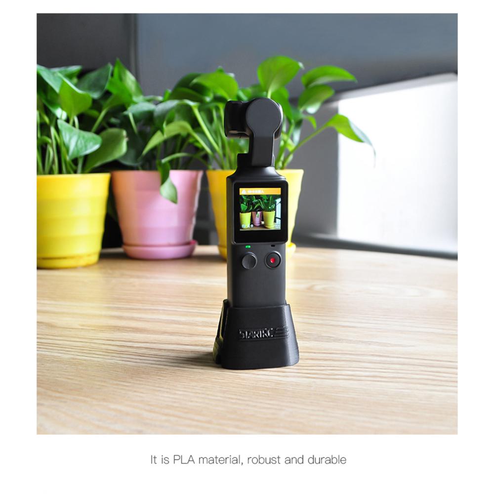 Esttrc fimi palm suporte de carregamento, suporte de expansão com cabo de carregamento para câmera portátil fimi palm, gimbal