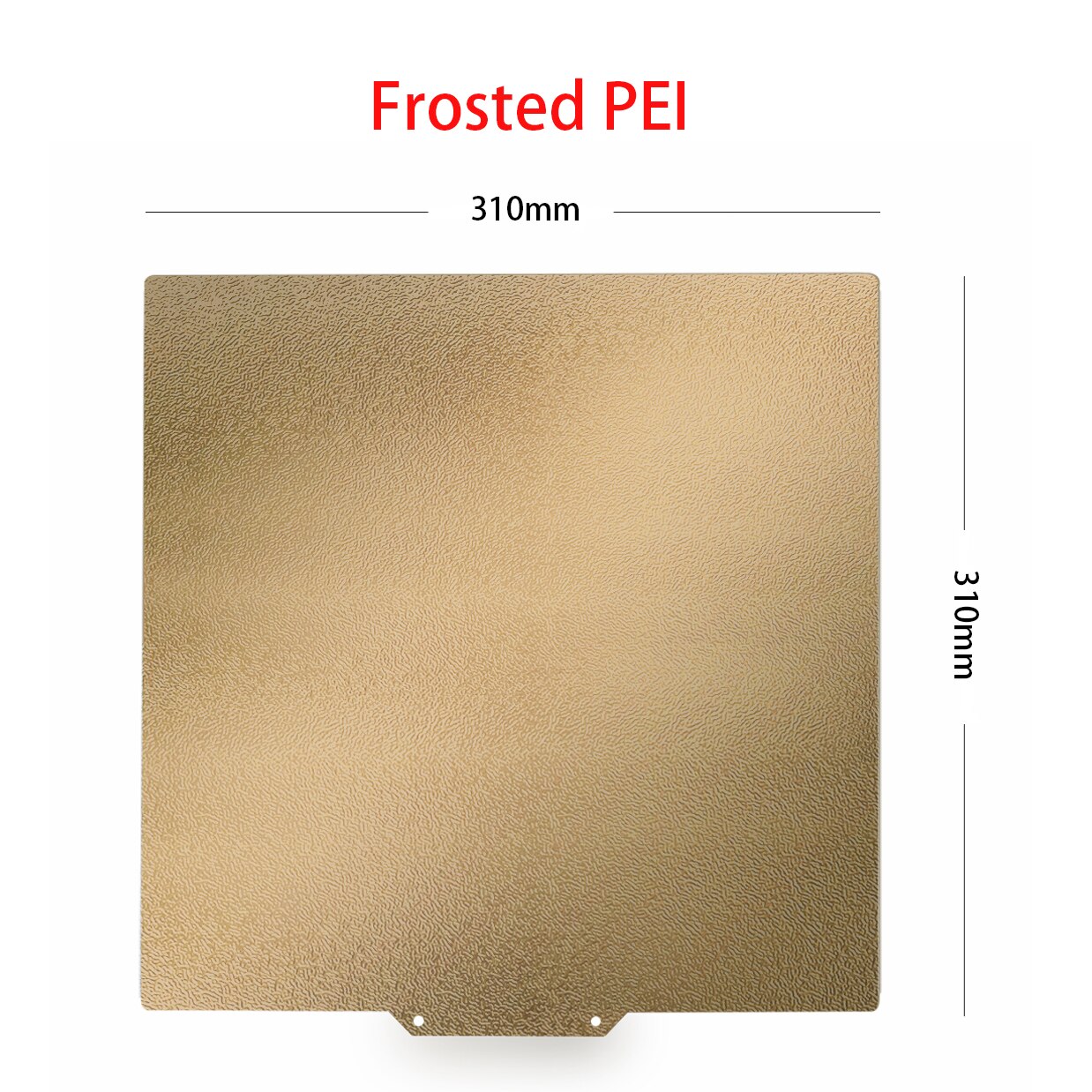 3D Printer Parts Heat Paper PEI Frosted Plates Sheet Pre-Applied Magnetic Base Heat Bed for CR10 Pro V2 3D принтерпринтер: SKU1