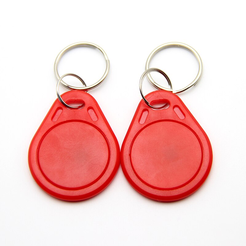 100Pcs Multicolor Ic-Uid Tag Herhaald Wissen Sleutelhanger Veiligheid Bescherming Toegangscontrole Tool Verwisselbare 13.56Mhz Ic Tag keyfob