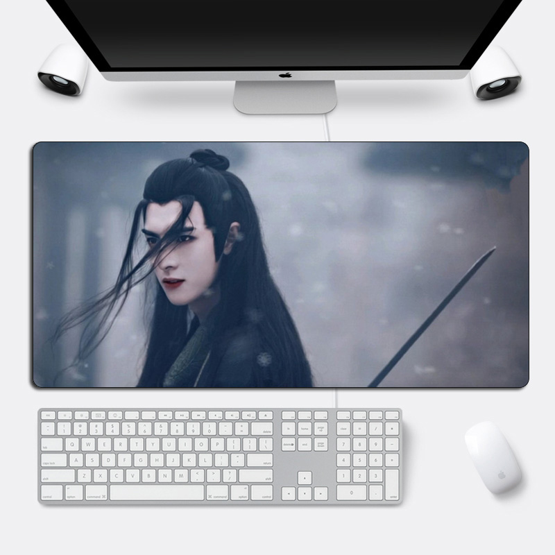 DIY Custom The Untamed Mouse pad Xiao Zhan Wang yibo Large Gaming Mousepad Locking Edge 60x30cm Cool Durable Computer Desk Mat