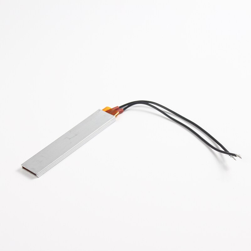 100x21mm 12V 220V PTC Heating Element Constant Thermostat Insulated Thermistor Ceramic Air Heater Plate Fan Heat Film 12 100 220