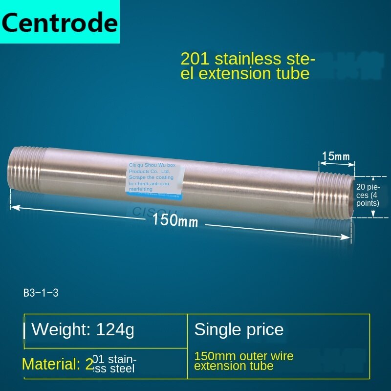 Pipes 201 stainless steel 1/2IN 3/4IN DN15 pipe wi... – Vicedeal