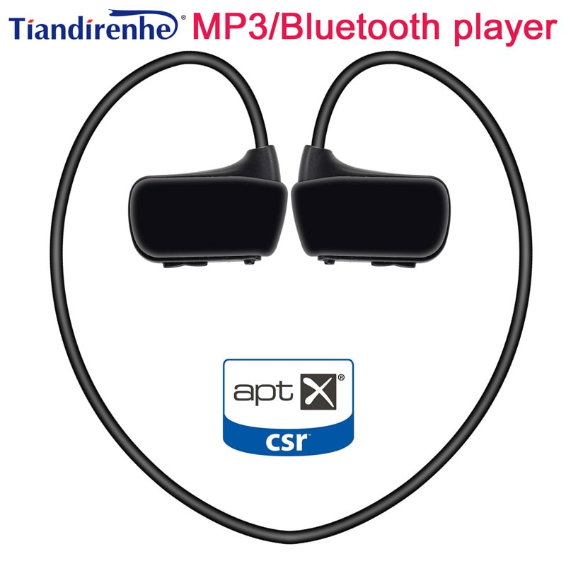 APTX-reproductor de Mp3, por Bluetooth 5,0, Auriculares deportivos de reproductor de música hifi MP3 4GB 8GB 16GB PK WS413 WS615