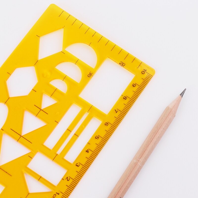 Règle de modèle de dessin Technique, Technique de réseau, outil de mesure,