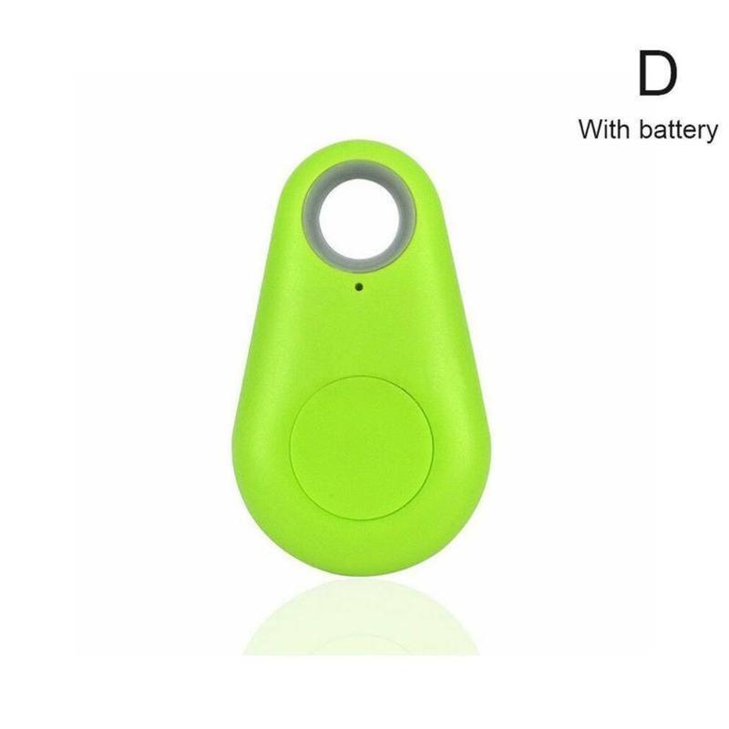 Localizzatore di chiavi compatibile con Bluetooth localizzatore GPS anti allarme perso portafoglio portachiavi portachiavi animale domestico etichetta bambino inseguitore KeyFinder accorto etichetta: D