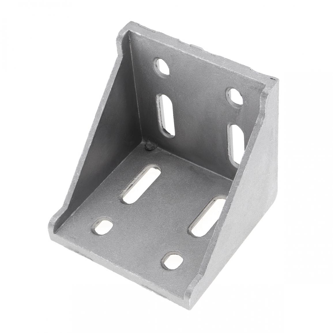 8080 Aluminum Corner L Shape Right Angle Support Connector Extrusion Industrial Aluminum Profile