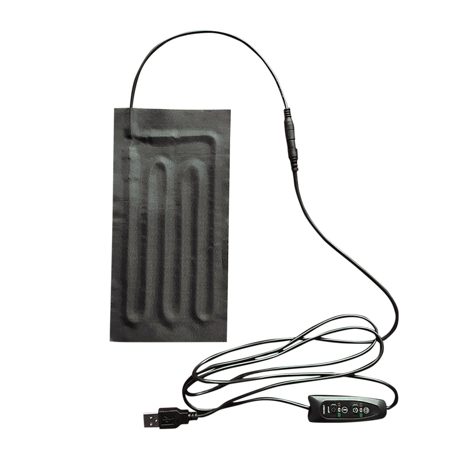 Usb Heater Electric Heating Pad Pad Heater Thermal Clothes Heated Outdoor Mobile Electric Heater Calefactor Eléctrico: Default Title