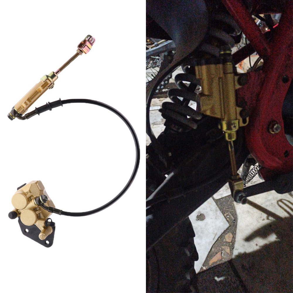 Tył motocykla zespół hamulca tarczowego, cylinder zacisku, robić brud pitbike/ATV /Gokart 110cc