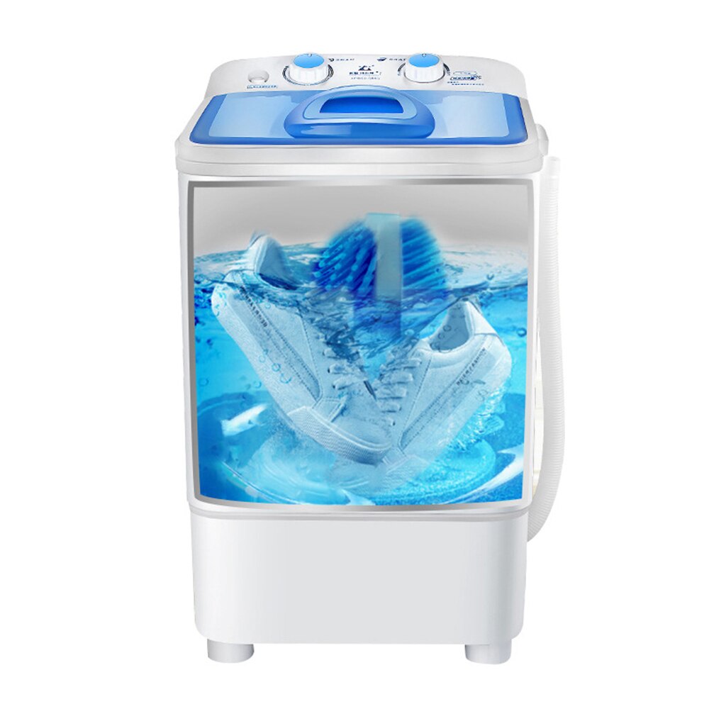 Lavadora de zapatos eléctrica pequeña, dispositivo portátil para dormitorio doméstico, 10 minutos de limpieza, máquina de cepillado de zapatos, artefacto Perezoso: UK