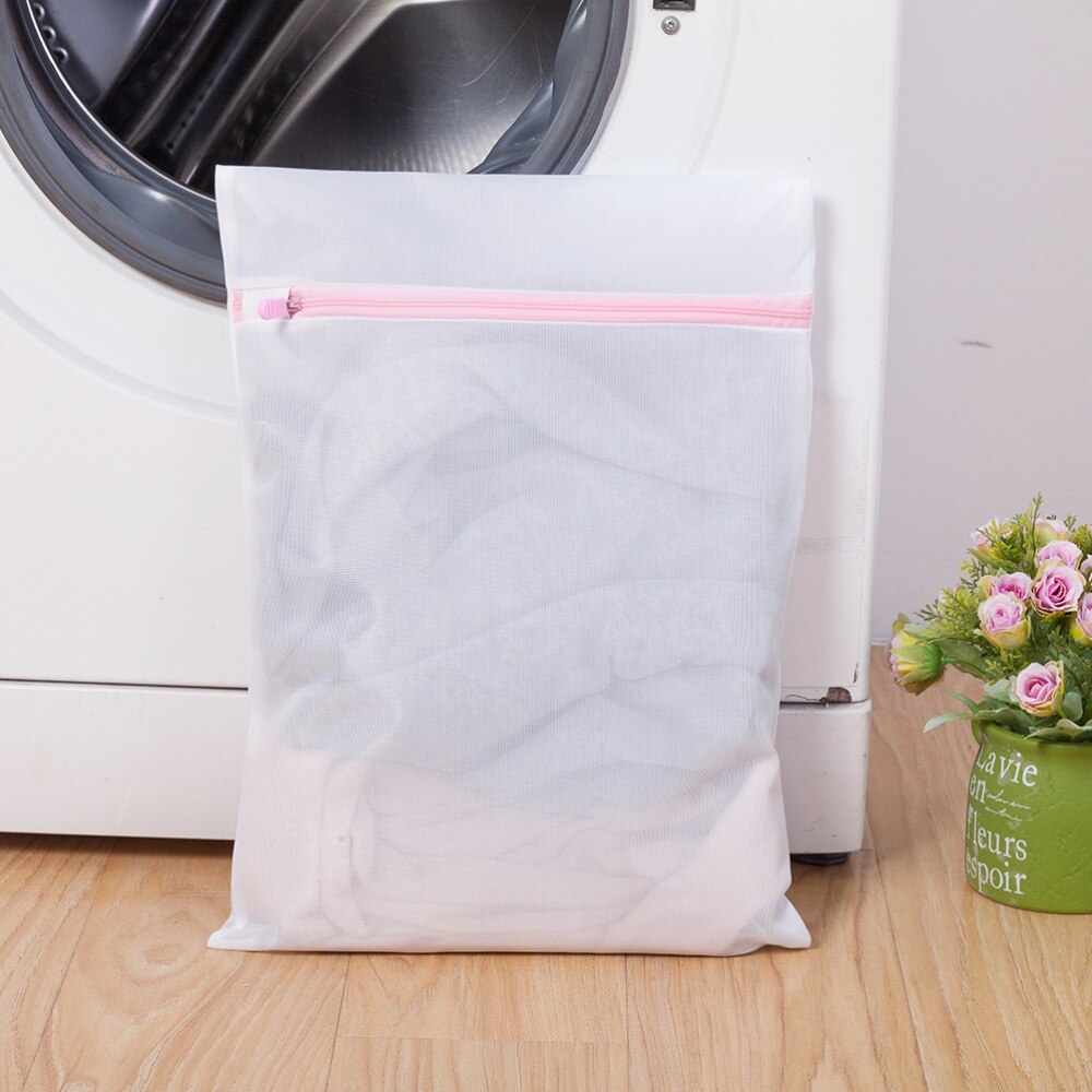 5pcs Thickened Laundry Bag Set Fine Mesh Washing Bags Garment Delicates Protection Bags with Zipper Closure