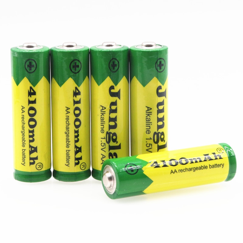 2-20pcs/lot Brand AA rechargeable battery 4100mah 1.5V Alkaline Rechargeable battery for led light toy mp3