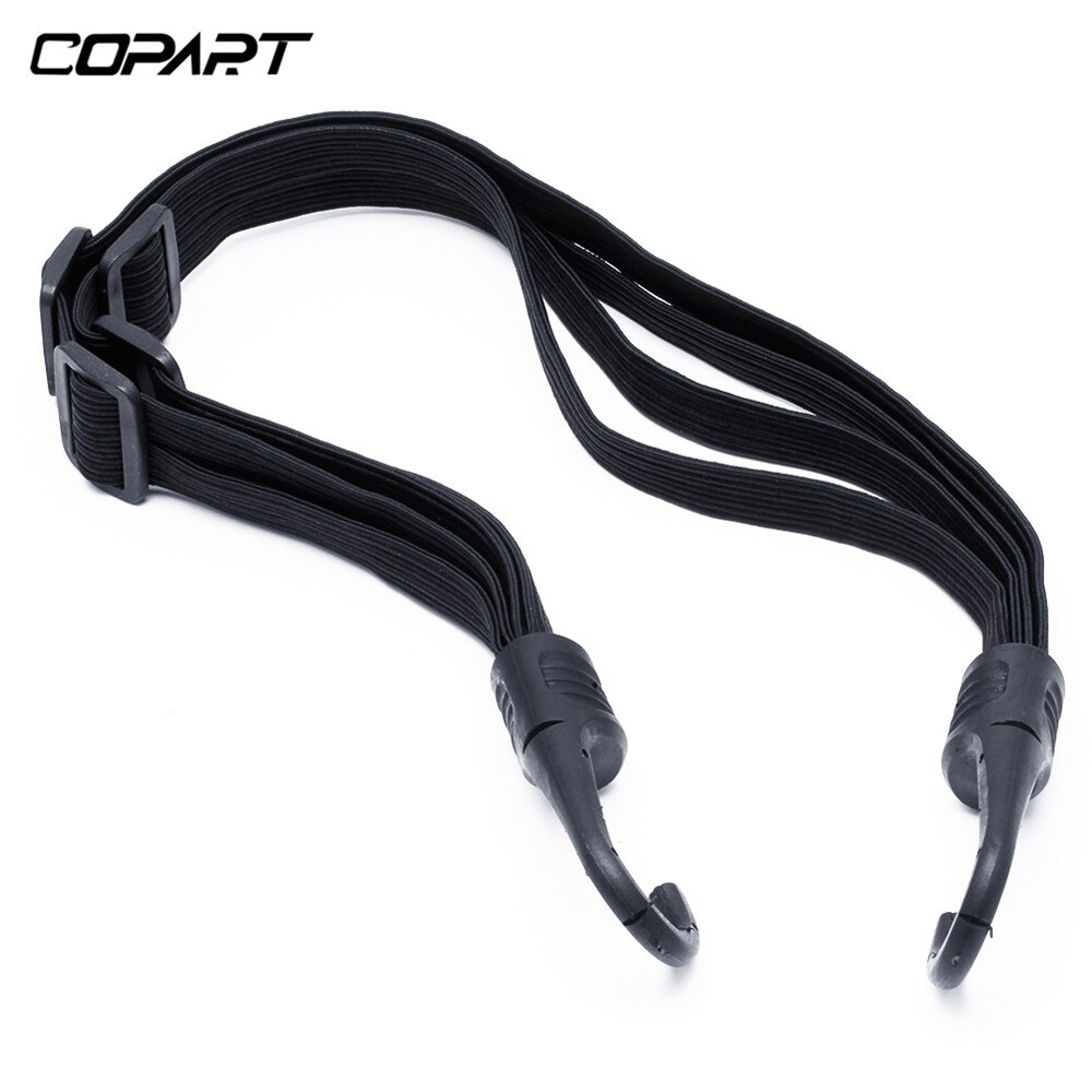 65Cm 2 Haken Universele Motorhelm Bandjes Sterkte Intrekbare Helm Brandstoftank Bagage Elastisch Touw Vaste Strap Netto Riem