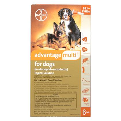 Bayer Advocate-Prevención de pulgas y garrapatas para mascotas, tratamiento multik9 Advantix con pulga y garrapata para gatos y perros