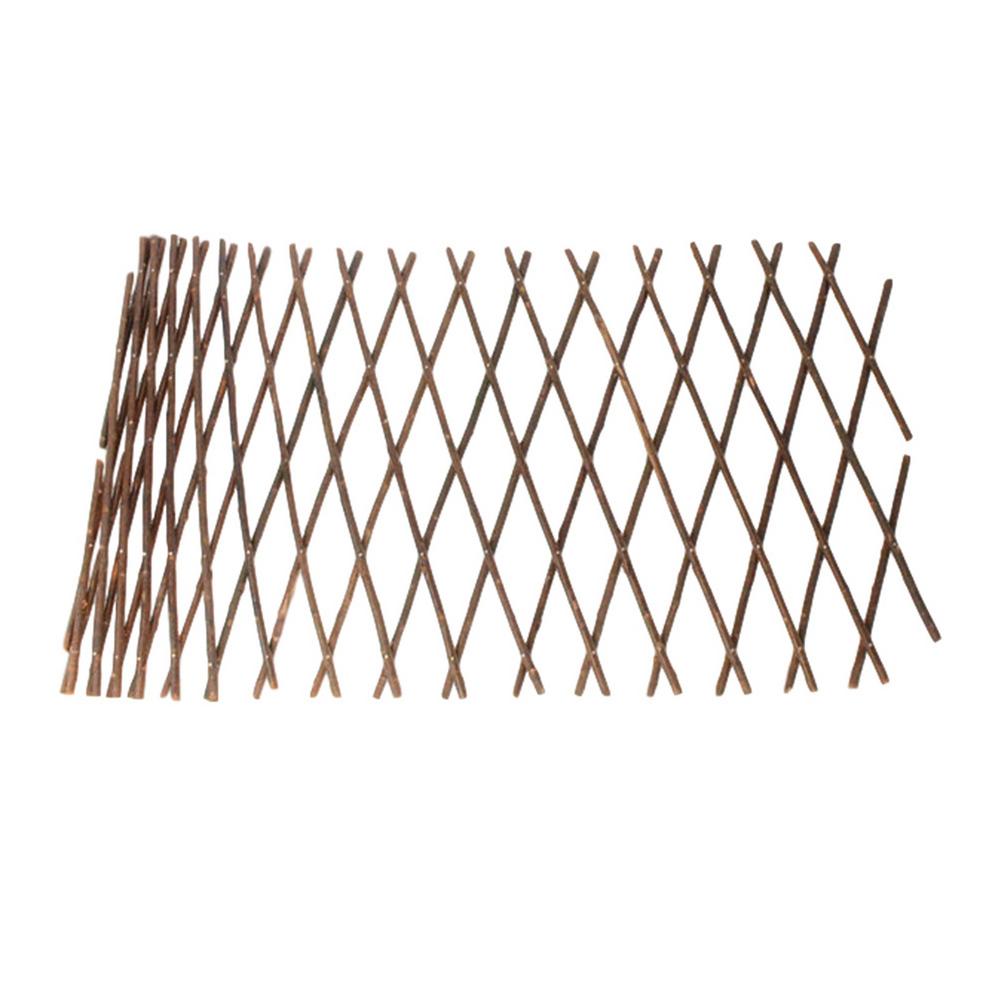 Houten Hek Duurzaam Intrekbare Plant Klimrek Latwerk Decoratie Stand Muur Hek Panel Plant Klim Trellis Voor Tuin