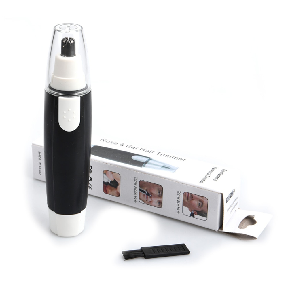 Battery Style electric Shaving nose hair trimmer for men trymer do nosa Removal Shaver Clipper Nose organs