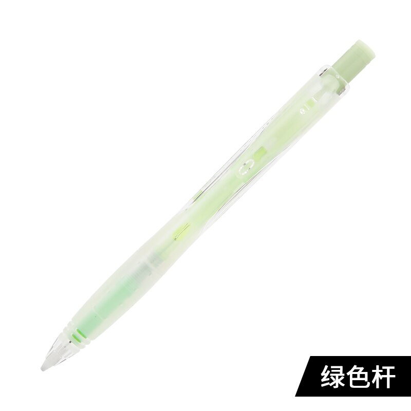 5 pièces Japon KOKUYO COLOREE Crayon Mécanique Gelée Transparente Couleur 0.5mm Crayon Mécanique: green