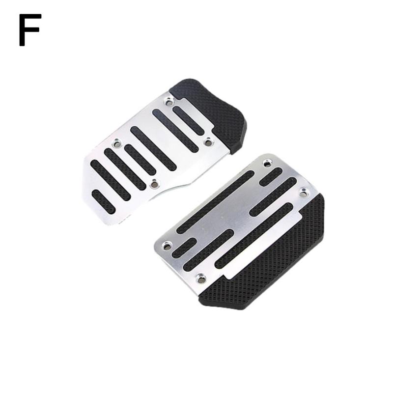 Cubierta antideslizante Universal para Pedal de freno de Gas, accesorios de piezas de repuesto para automóviles, Universal, 3 unids/set por juego: F