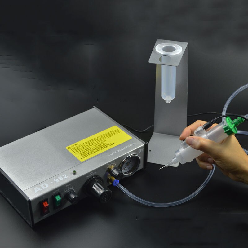 AD-982 high-precision Semi-Automatic Glue Dispenser PCB Solder Paste Liquid Controller Dropper Fluid dispenser