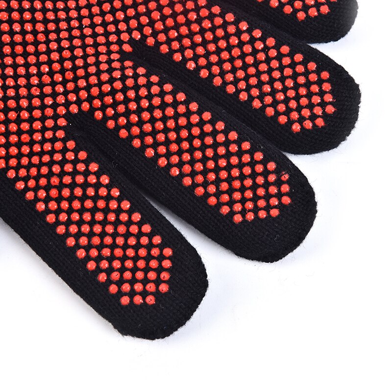 High temperature Resistant BBQ Fire Gloves Flame Retardant Non-slip Fireproof Grill Insulation Microwave Oven Gloves