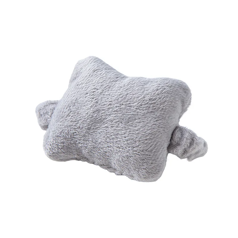 Leuke Expressie Polssteun Mini Kussen Ondersteuning Comfortabel Verminder vermoeidheid Anti-slijtage Polsbeschermer Muismat Kantoorbenodigdheden: Marineblauw