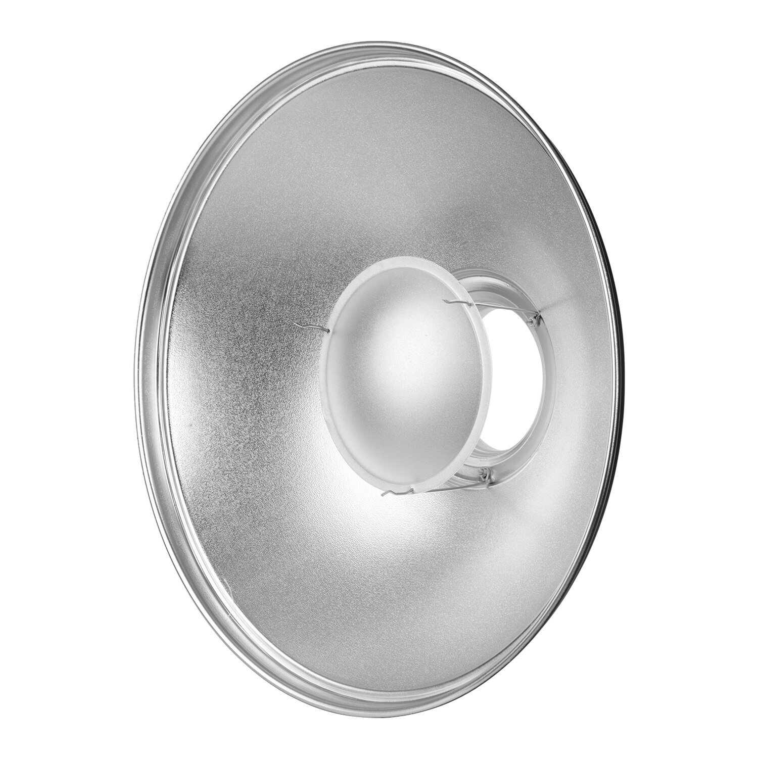 16 Inch Beauty Dish Studio Photography Reflector Diffuser with Honeycomb Soft Cloth for Bowens Mount Speedlite Strobe Light