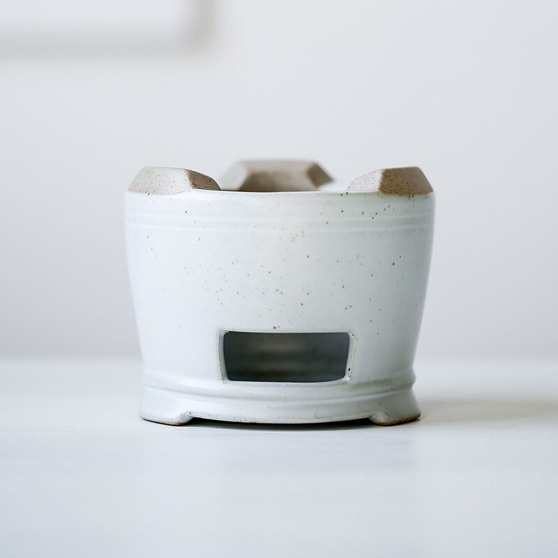 Ceramic tea stove, tea set, tea ceremony, warm tea stove, base, retro alcohol stove, heating stove, tea maker: 03