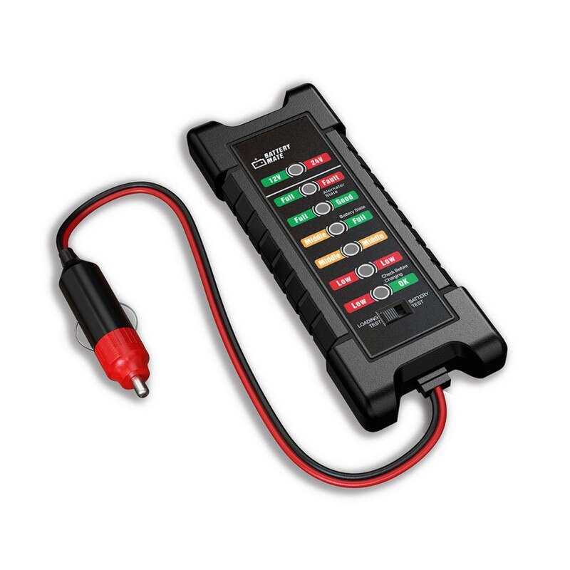 12V Car Battery Tester BM420 Digital Alternator Tester, Check Battery Condition & Alternator Charging For Car Motorcycle