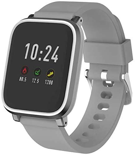 Denver Smart Watch SW-161GREY Bluetooth. Sport Activiteit Monitor. Hartslag Sensor. Waterdicht.