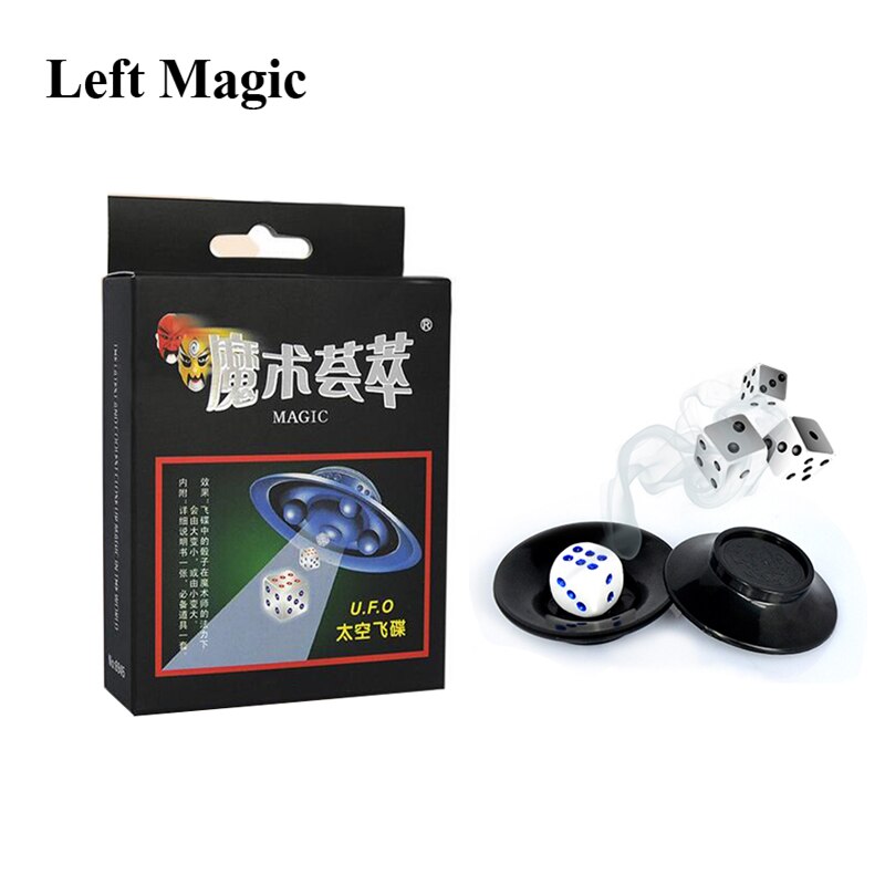 Magic UFO Dice Puzzle Kid Toy Educational Toy Air Space Flying Floating Magic Tricks Magic Props Easy to do Magic Toys G8206