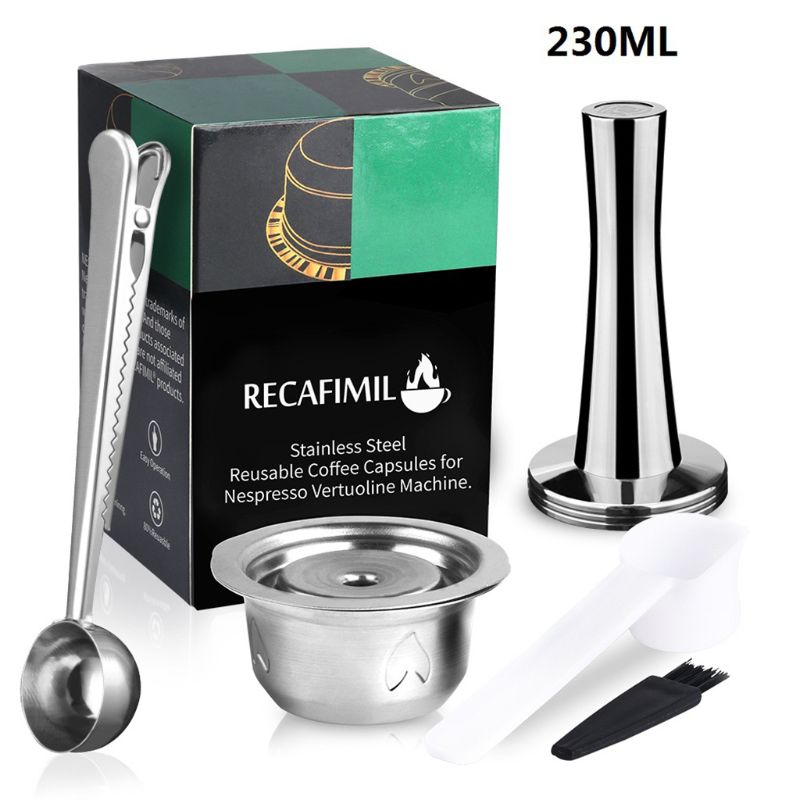 Herbruikbare vertuo koffiecapsules voor nespresso vertuoline