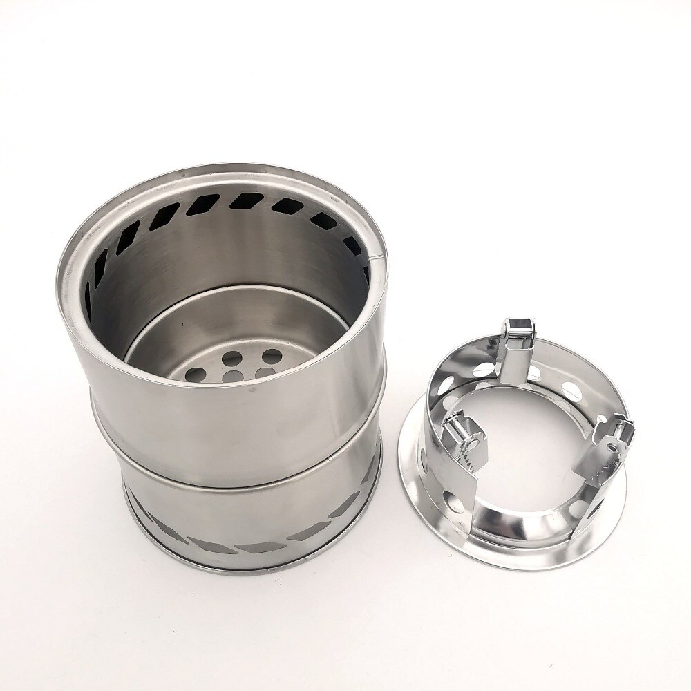 Wood Stove Lightweight Folding Wood Stove Outdoor Camping Stove Picnic Cooking Burners Backpacking Furnace